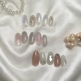 ネイル ネイルPetit Ribbonのネイルデザイン