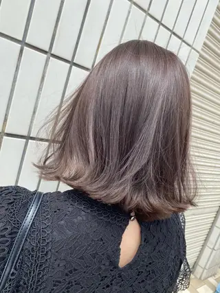 カラー 茅ヶ崎/ハイライト/ ハイトーン/関口実華のヘアスタイル