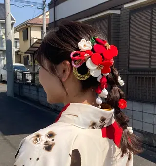 ヘアアレンジ sizuca所属・ｋ． mayumiのヘアスタイル