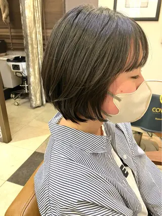 ショート coverhairbliss上尾所属・阿部 雲母のヘアスタイル
