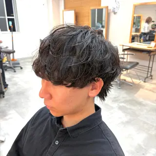 パーマ メンズ 男の理想を叶える🔥 メンズパーマ特化|関のヘアスタイル