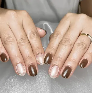 ショート Toujours nail所属・Toujours / nijinaのネイルデザイン