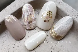 ロング カラー パーマ ヘアアレンジ キッズ ネイル マツエク・マツパ アイブロウ Nail branchのネイルデザイン