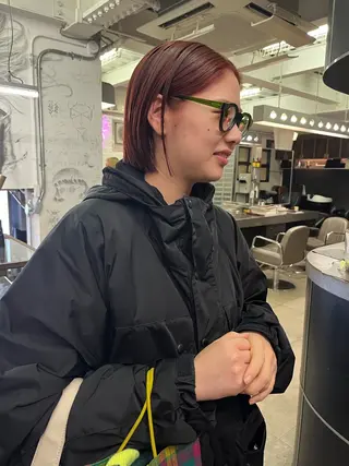 ショート カラー NOUN所属・eri kinjoのヘアスタイル