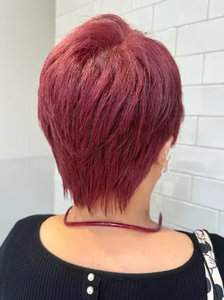 ショート share salon higashi umeda所属・林 時也のヘアスタイル