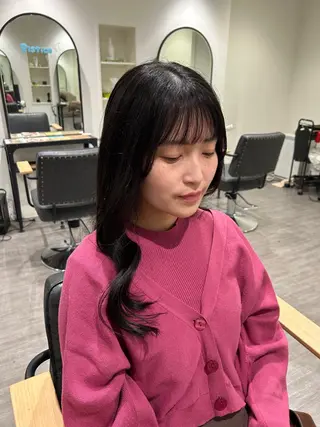 ロング La fith hair wille 福山店【ラフィス ヘアー ヴィレ】所属・片平 帆香のヘアスタイル