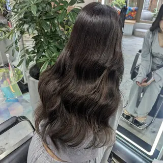 ロング 高見 凌のヘアスタイル