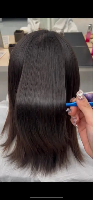 ロング パーマ 🫧艶髪カラー🫧 伊原修子のヘアスタイル