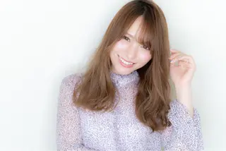 セミロング カラー Crystal 船橋のヘアスタイル