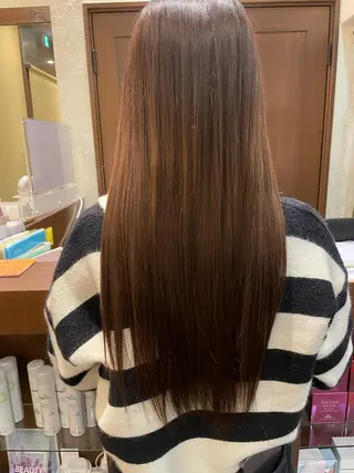 ロング カラー パーマ I'm annex sala 南草津店所属・髪質改善/たにざわ しんごう≫南草津のヘアスタイル