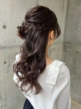 ヘアアレンジ アトリエシエンナ所属・ユカ yのヘアスタイル