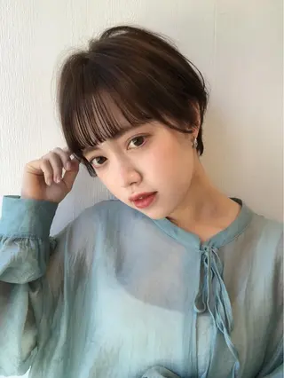 ショート カラー 🌟イメチェン美容師 🌟清水 大輝のヘアスタイル