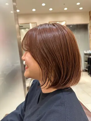 ショート カラー fiica (フィーカ)所属・金子侑史 /縮毛矯正の人のヘアスタイル