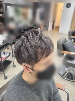 メンズ 安永 結菜のヘアスタイル