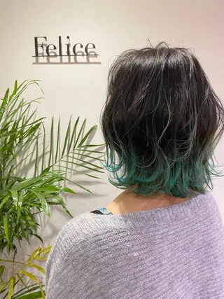 ミディアム 粕川 達哉のヘアスタイル