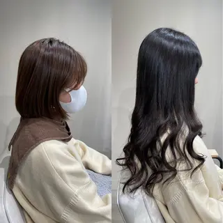 ロング カラー 🦋美髪／エクステ 🦋アベイクミのヘアスタイル