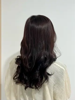 セミロング カラー ヘアアレンジ CIEL千葉店【シエル】所属・💙CIEL／AO I💙【千葉駅】のヘアスタイル