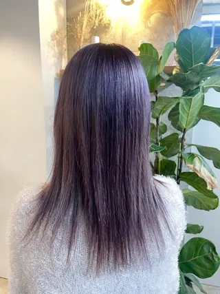 セミロング カラー KOTOMI .のヘアスタイル