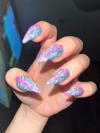 ネイル 文 /個性派ネイルのネイルデザイン