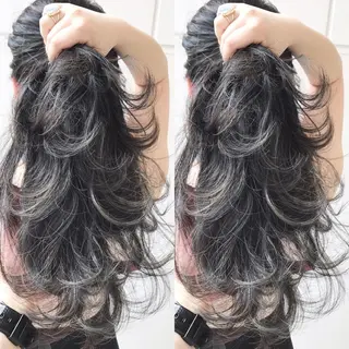 ロング カラー ヘアアレンジ BANK'S hair所属・💐ケラチン 髪質改善寺坂雄飛💐のヘアスタイル