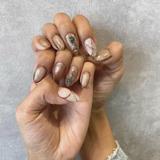 ネイル happiness プライベートサロンのネイルデザイン