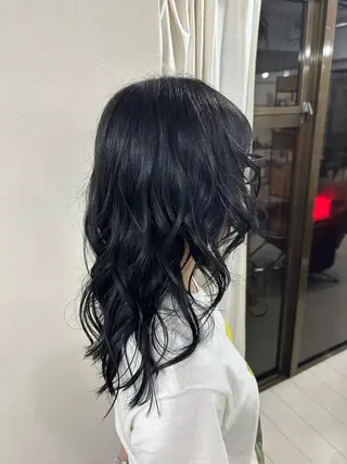 セミロング カラー ☕️結【suii.】 ボブ/ヘアセット☕️のヘアスタイル