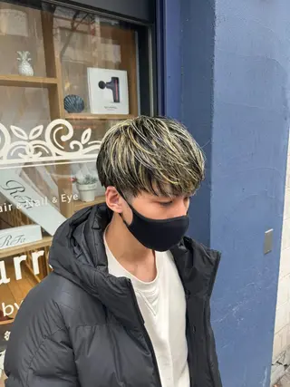 カラー メンズ 大宮/メンズパーマ 関勇也のヘアスタイル