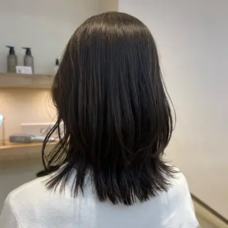 ミディアム 井木 絢香 ✂️ ミディアムカットのヘアスタイル