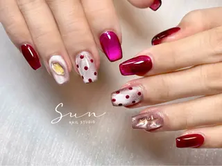 ネイル SUN nail上本町のネイルデザイン
