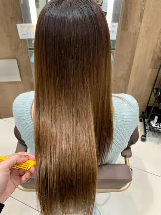 ロング 美髪×縮毛矯正 水上真由美😘のヘアスタイル