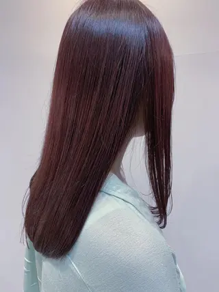 ロング カラー THE CHAINON AOYAMA所属・透明感／艶カラー🌟 YOSHIKIのヘアスタイル