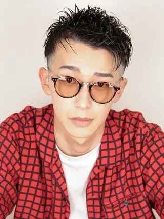 メンズ 毛流れフェザー スタイル🔹竹内凌のヘアスタイル