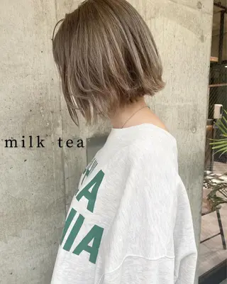 ミディアム まお♡レイヤーカット ×色っぽstyleのヘアスタイル