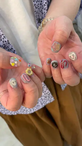 ネイル ゆびノさき茨木店 ニュアンス/アートのネイルデザイン