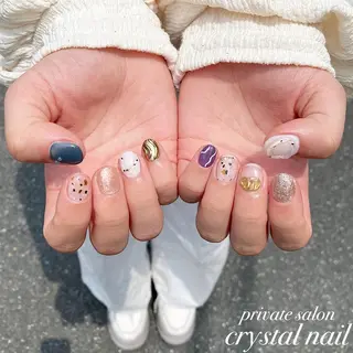 ネイル Crystal Nailのネイルデザイン