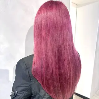 ロング カラー デザインカラー/パー マ🦖外岡咲希🦖のヘアスタイル