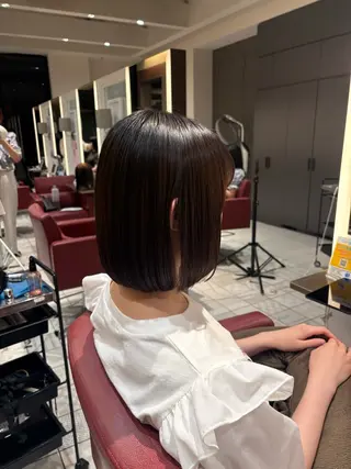 ミディアム カット無料！飯田橋/ 神楽坂/入野文歌のヘアスタイル