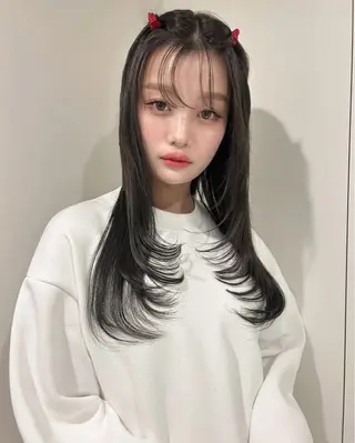 ロング PELE梅田所属・梅田/ハイトーン /yuriのヘアスタイル