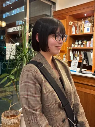 ショート SASAnagano 堀内未梨のヘアスタイル