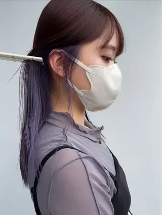 セミロング femme所属・femme YUIのヘアスタイル