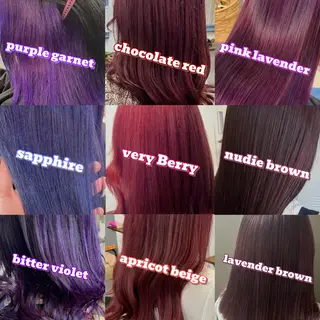 ミディアム カラー 目を惹く艶髪/髪質 改善カラー🤎ぐっちのヘアスタイル