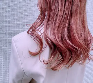 ロング カラー パーマ ヘアアレンジ 🤍FUKUMURA 🤍のヘアスタイル
