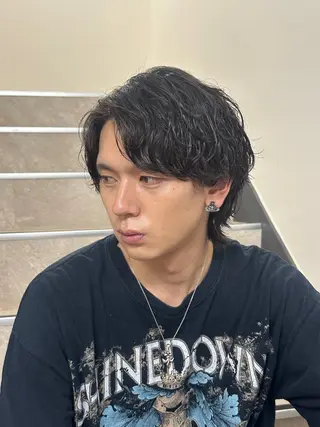 パーマ 松田 潤平のヘアスタイル