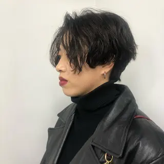 ショート パーマ stand所属・ニュアンスヘア🌔 nanakoのヘアスタイル