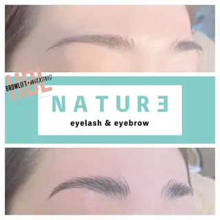 アイブロウ NATURE MIYUのマツエク・マツパデザイン