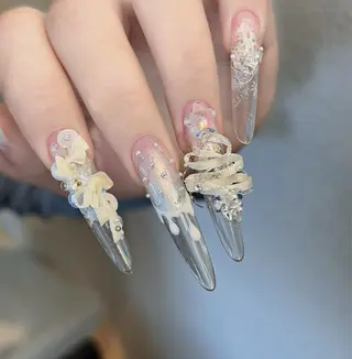 ネイル 長さだし専門 ありさのネイルデザイン