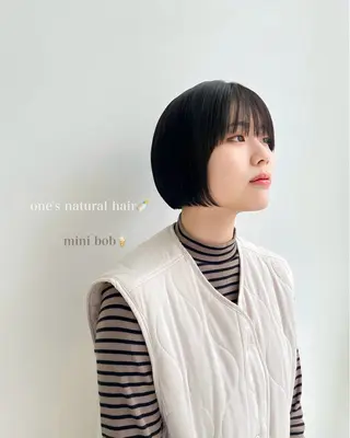 ショート 2月で掲載終了 ボブ・カミオカのヘアスタイル