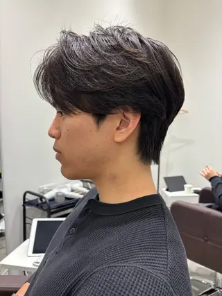メンズ kalm所属・✵TAKUMI/ 横浜/センターパートのヘアスタイル