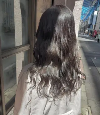 カラー ロング grow上野御徒町【グロウ】所属・ブリーチ・ハイトーン 特化🎉内山のヘアスタイル