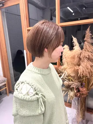 ショート ショートボブ／川崎 子安健太のヘアスタイル